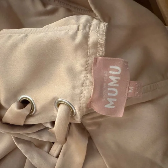 Show Me Your MuMu Champagne Dress - Clarissa Corset - Picture 9 of 10